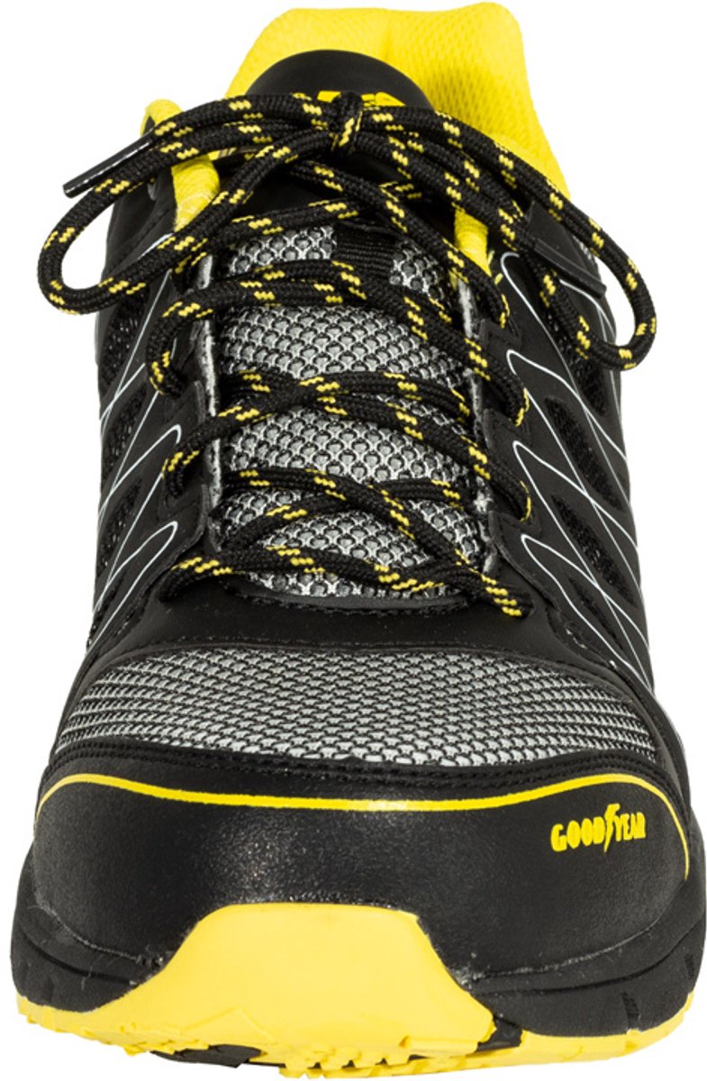 GoodYear Veiligheidsschoenen 1502 S1P SRA HRO Zwart en Geel Maat 37