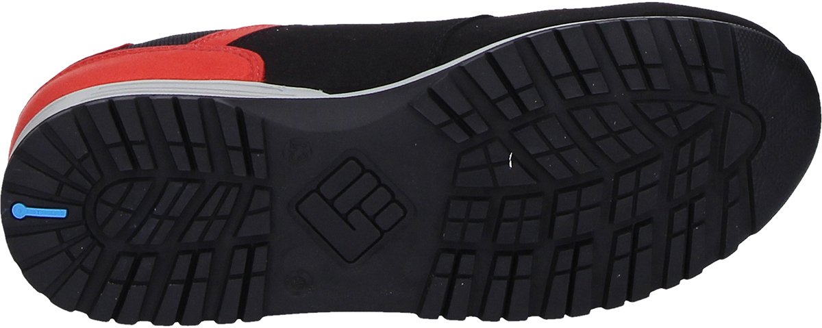 TOWORKFOR Werkschoen Graffiti S3 SRC ESD 8A86-07 Zwart/Rood/Wit - Maat 46