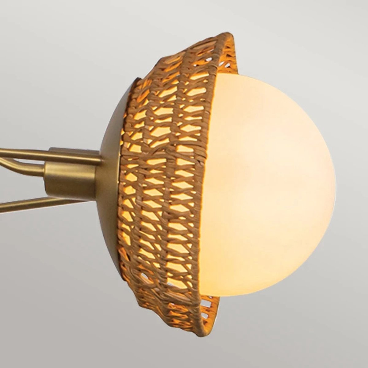 Alora Mood LED Kroonluchter | 3X E27 Max 40W | Brushed Gold