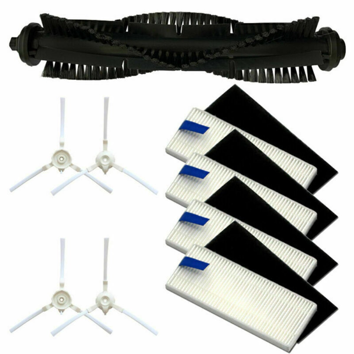 Geschikt voor 360 S6 Sweeper Stofzuiger Onderdelen Hoofd-/Zijborstel Filter Dweil Accessoire