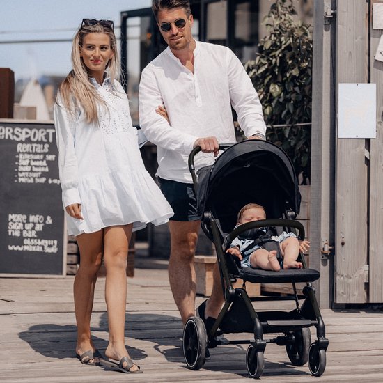 Deryan Luxe XP Buggy XL - Compact lichtgewicht - Zwart
