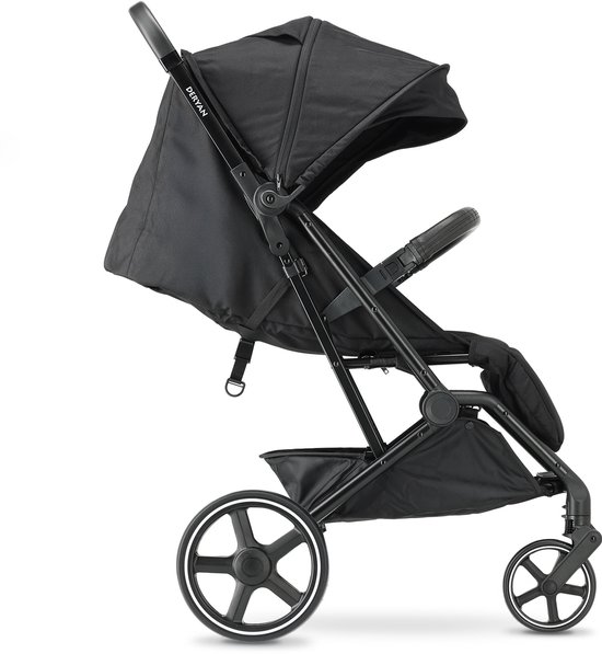 Deryan Luxe XP Buggy XL - Compact lichtgewicht - Zwart