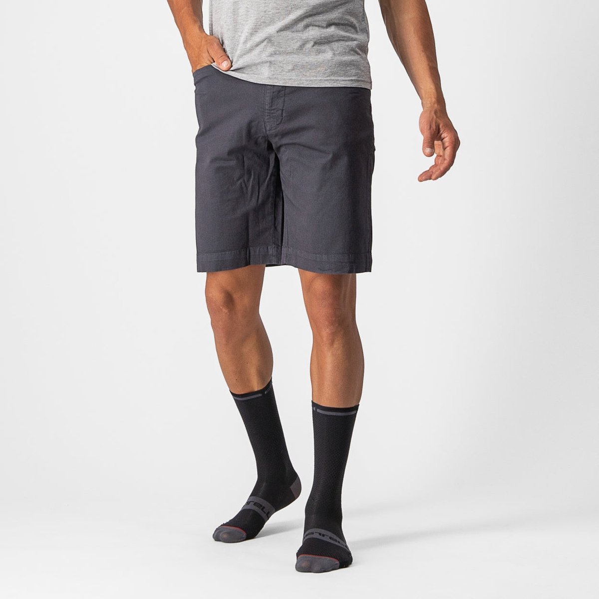 Castelli VG 5 POCKET short Dark Infinity Blue - Mannen - maat L