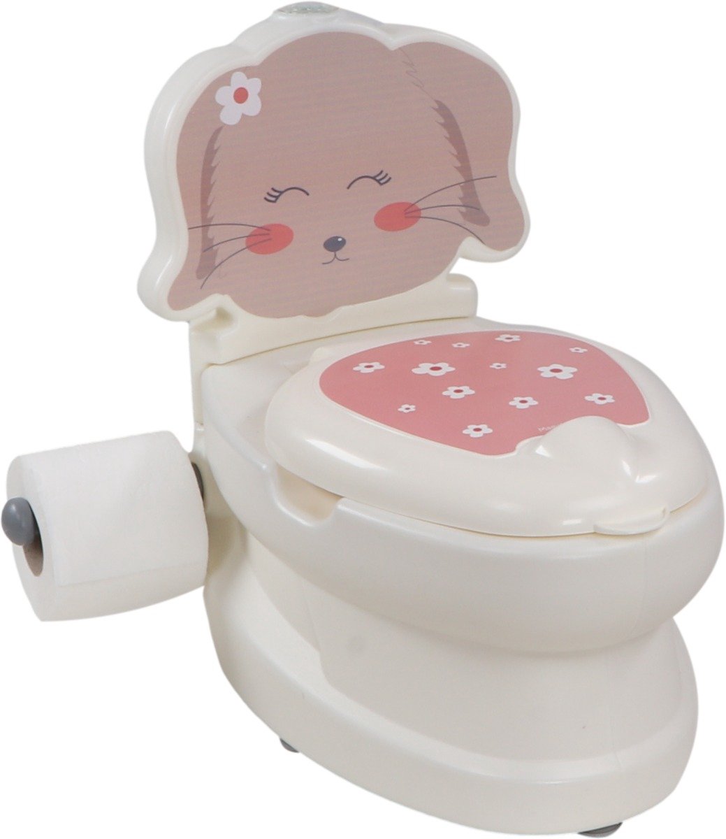 MamaLoes Potje met Geluid - Konijn Isa - Kinder Toilet - Potje Peuter - Plaspotje - Toilettrainer - Kinder WC