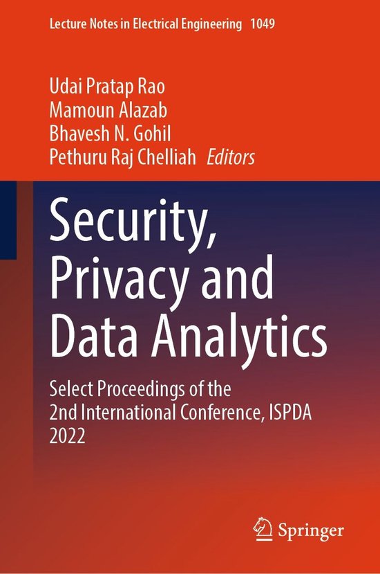 Springer Nature Proceedings Computer Science - Security, Pri ... - cover