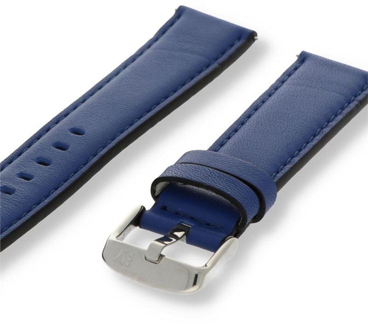 Huismerk Croqet Glad blauwe horlogeband