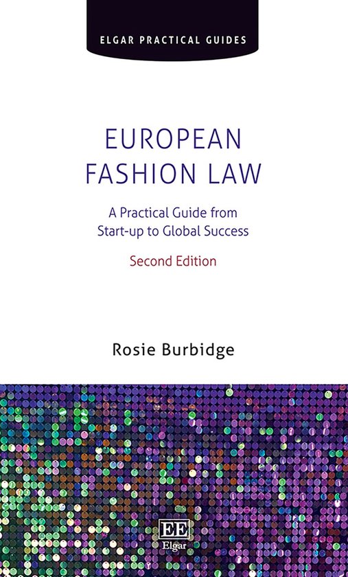Elgar Practical Guides - European Fashion Law - cover