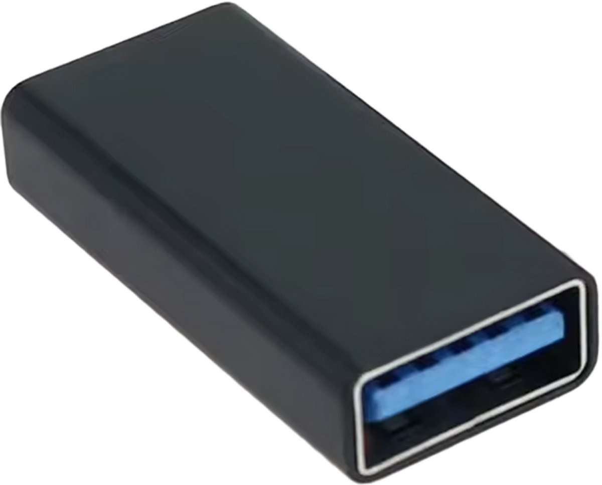 USB Koppelstuk - USB-A (v) naar USB-A (v) - USB 3.0 - 5GBps - Zwart