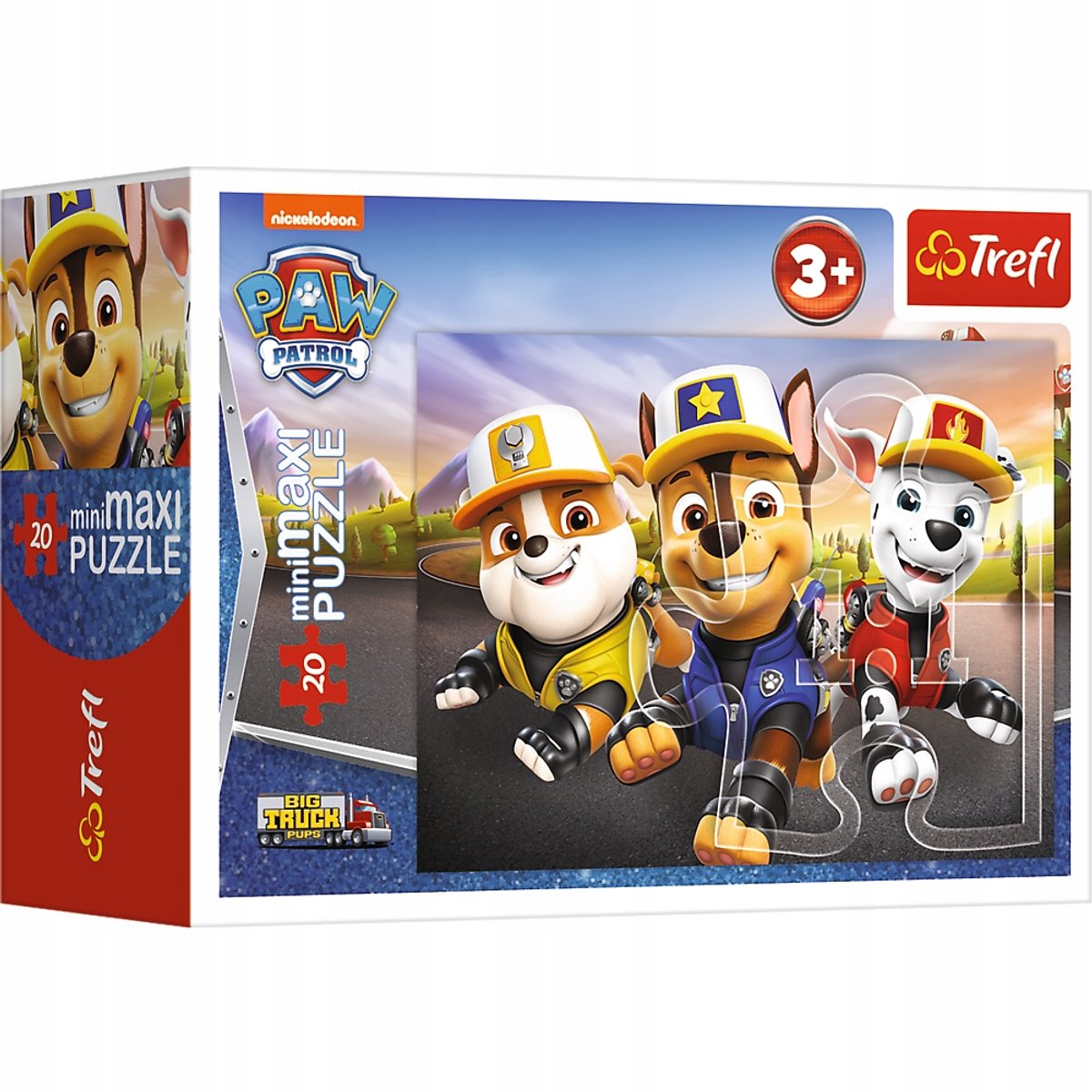 Paw Patrol Mini Maxi Puzzel 20 Stukken - Avontuurlijk Speelgoed