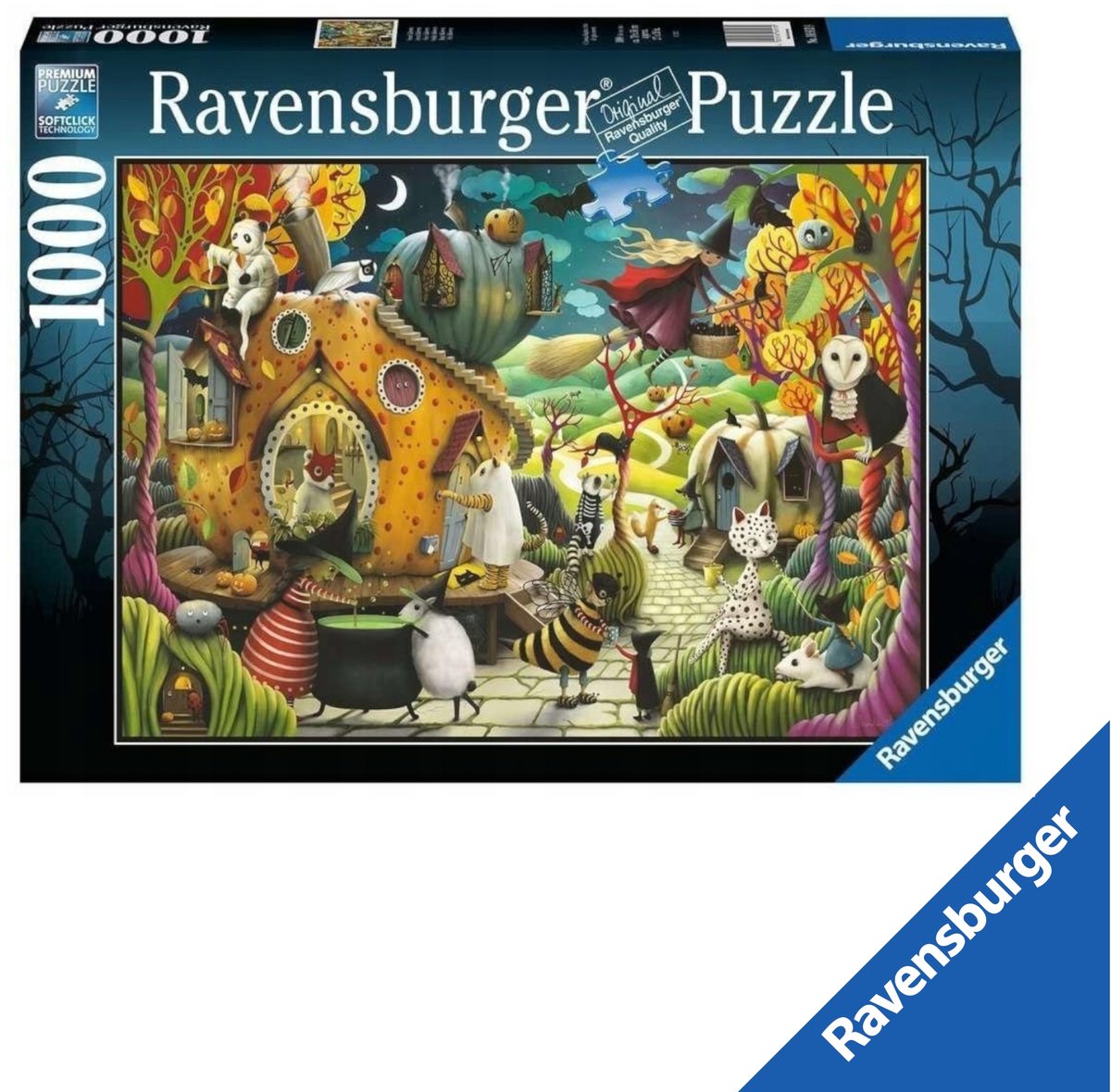 Ravensburger Halloween 1000-delige Puzzel
