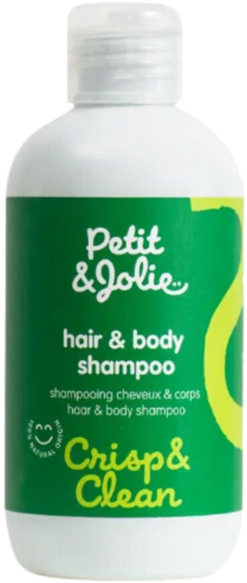 Petit & Jolie - Shampoo Haar & Body - 3 x 200 ml - Voordeelverpakking