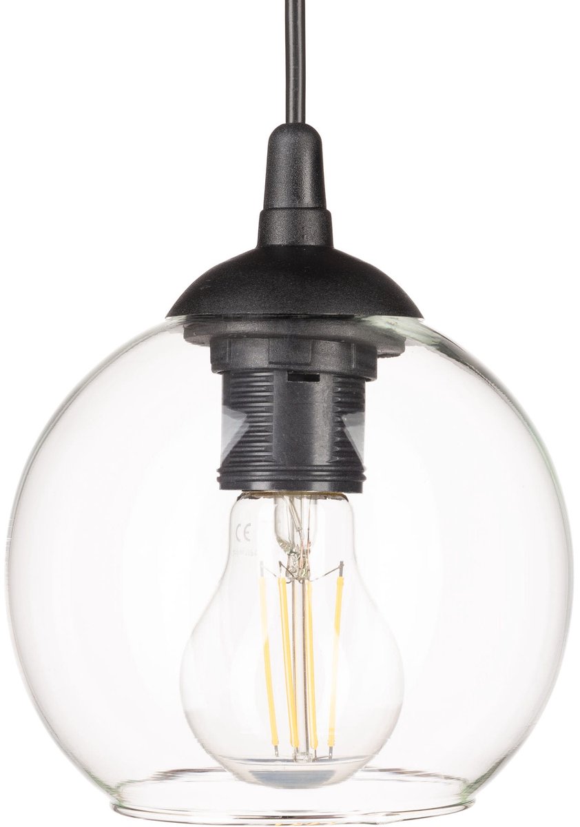 Venus Hanglamp Kleine Bol Transparant - E27