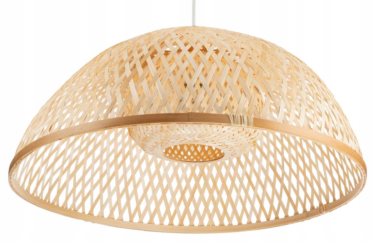 BOHO hanglamp bamboe groot cilinder PHU14D