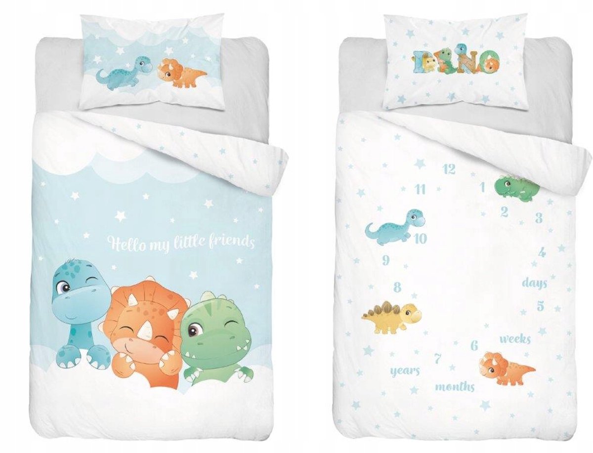 Babybedje 100x135 cm - 100% Katoen - 2 delen