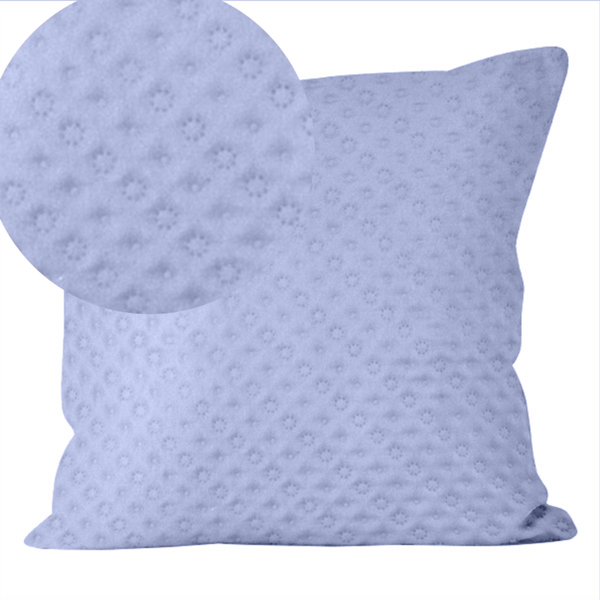 Pikant Decoratieve Kussenhoes Blauw 45x45 cm - Laurine