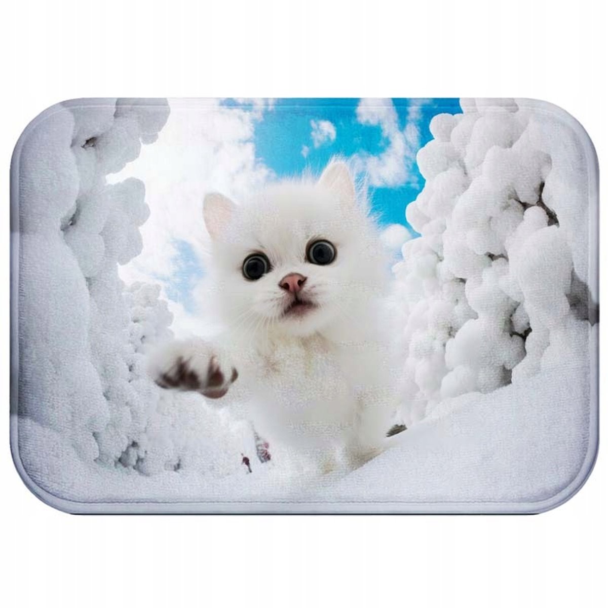 Zachte Antislip Badkamermat 60x40cm - Sneldrogend & Wasbaar