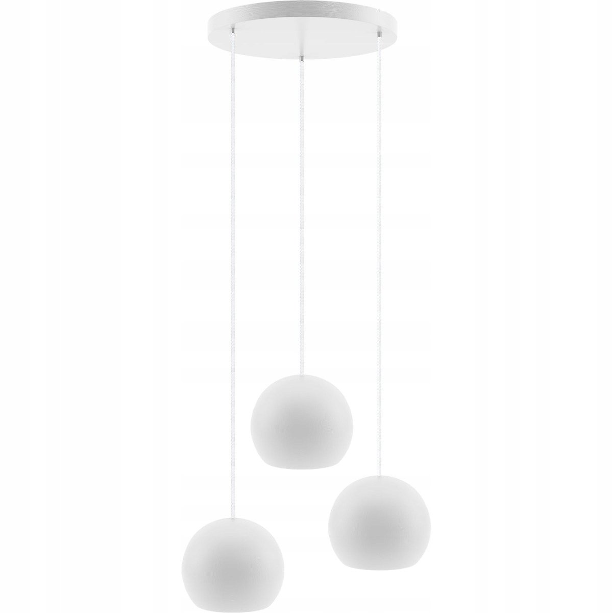 Balli Hanglamp Wit Hout 3x GU10 - Stijlvol en Modern