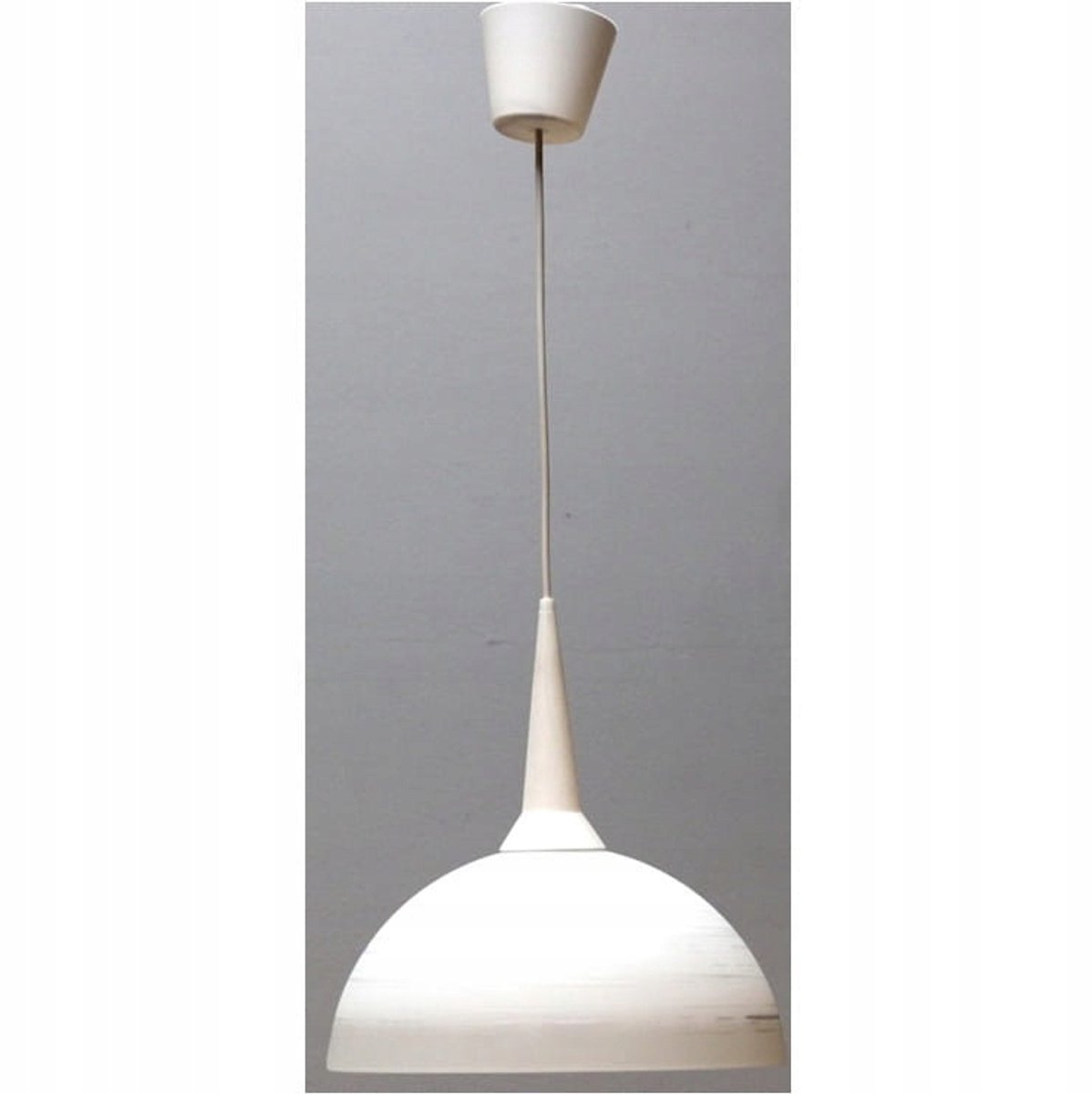 Arena 1 Hanglamp E27 Wit Glas/Kunststof - 60W
