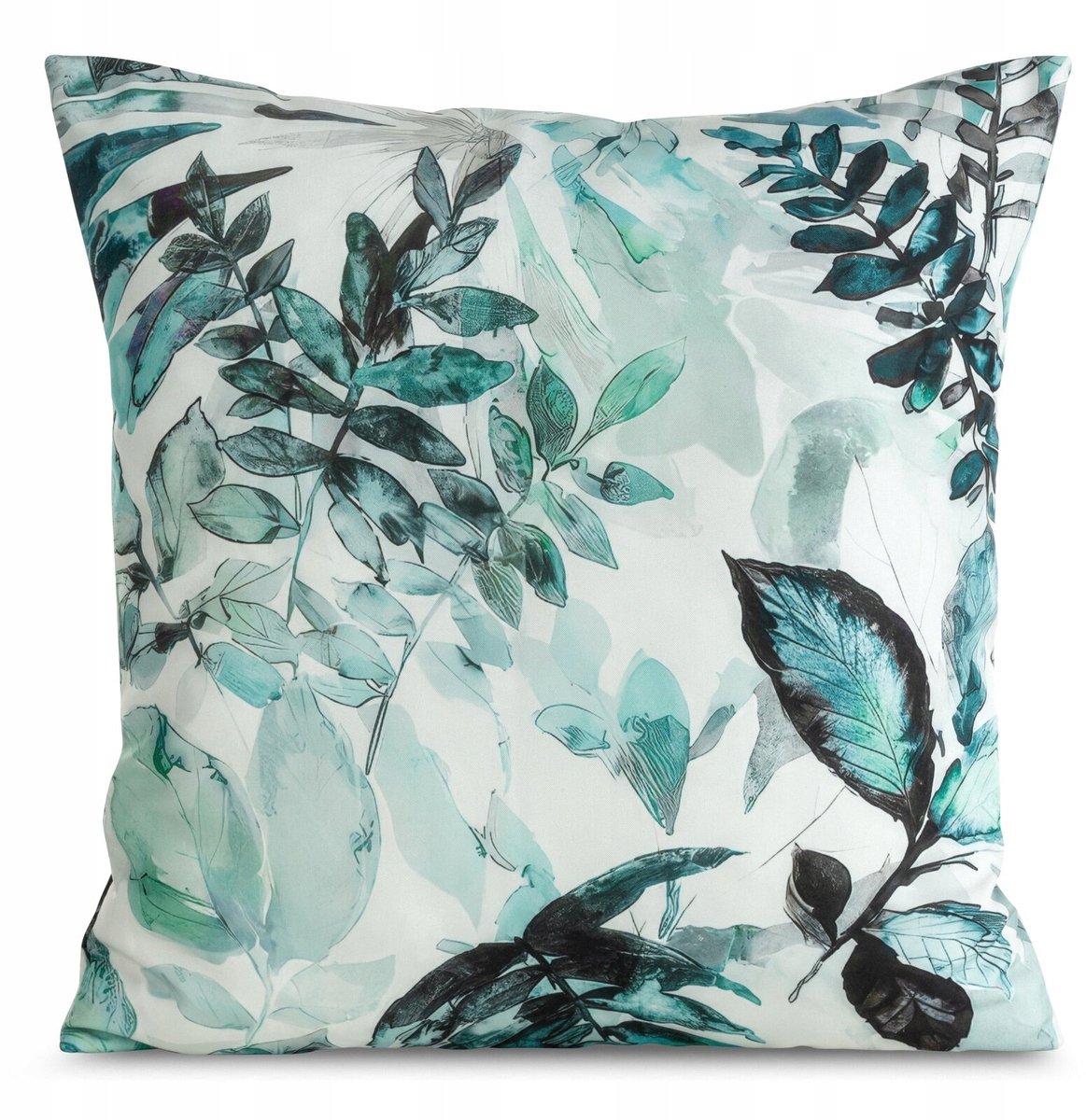 Tuinkussenhoes 45x45cm - Garden2 Wit/Groen - Waterafstotend