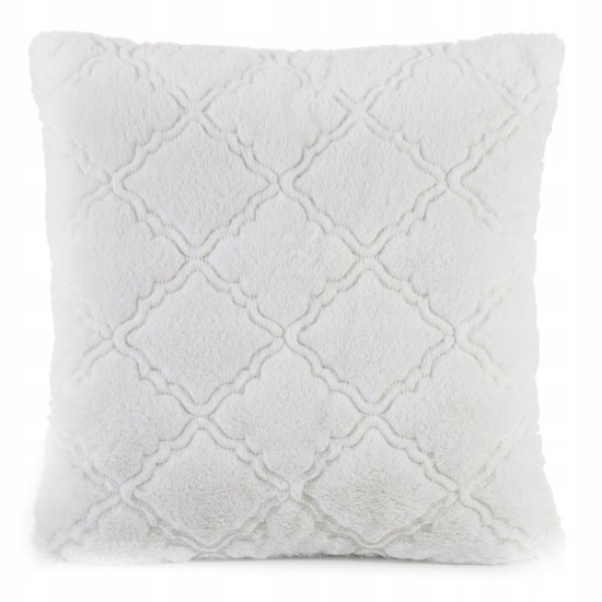 Coussins décoratifs en peluche 45x45 cm - Doux et Elegant