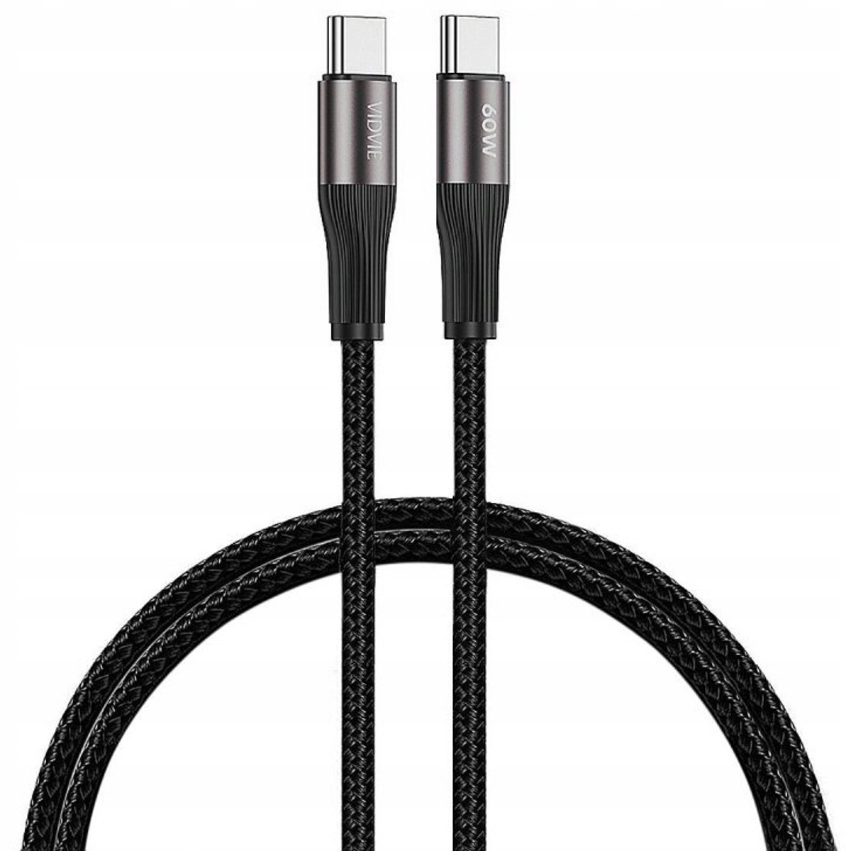 VIDVIE CB4038cc-b-2 USB-kabel USB 3.2 Gen 1 (3.1 Gen 1) 2 m USB C Zwart