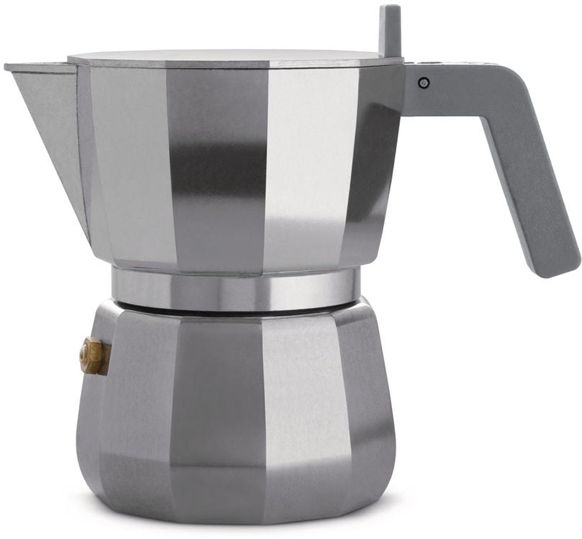 Alessi Percolator Moka Black - DC06/3 B - 3 kops - door David Chipperfield