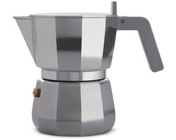 Alessi Percolator Moka Black - DC06/3 B - 3 kops - door David Chipperfield