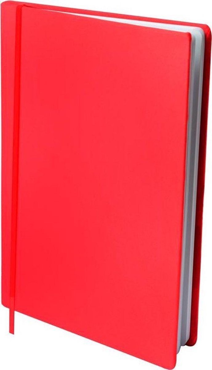 Dresz Stretchable Book Cover A4 Red 6-Pack Rood