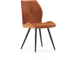 Eetkamerstoel Adaya Brick - Giga Meubel - Set van 2