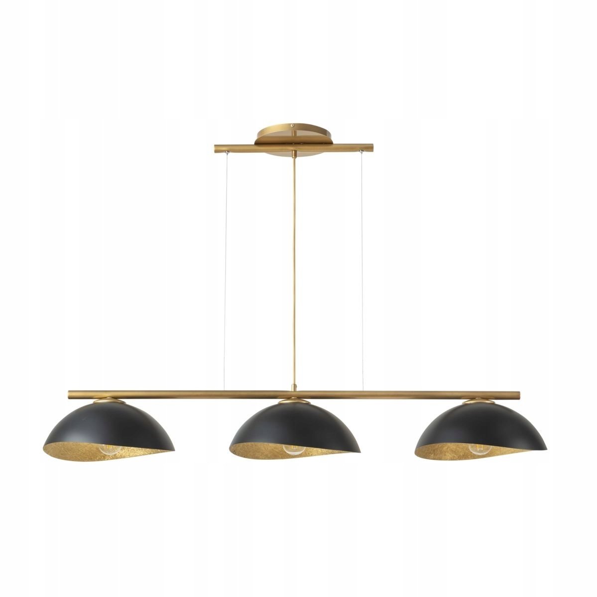 Solar 3 Hanglamp Zwart Goud - Sigma Verlichting