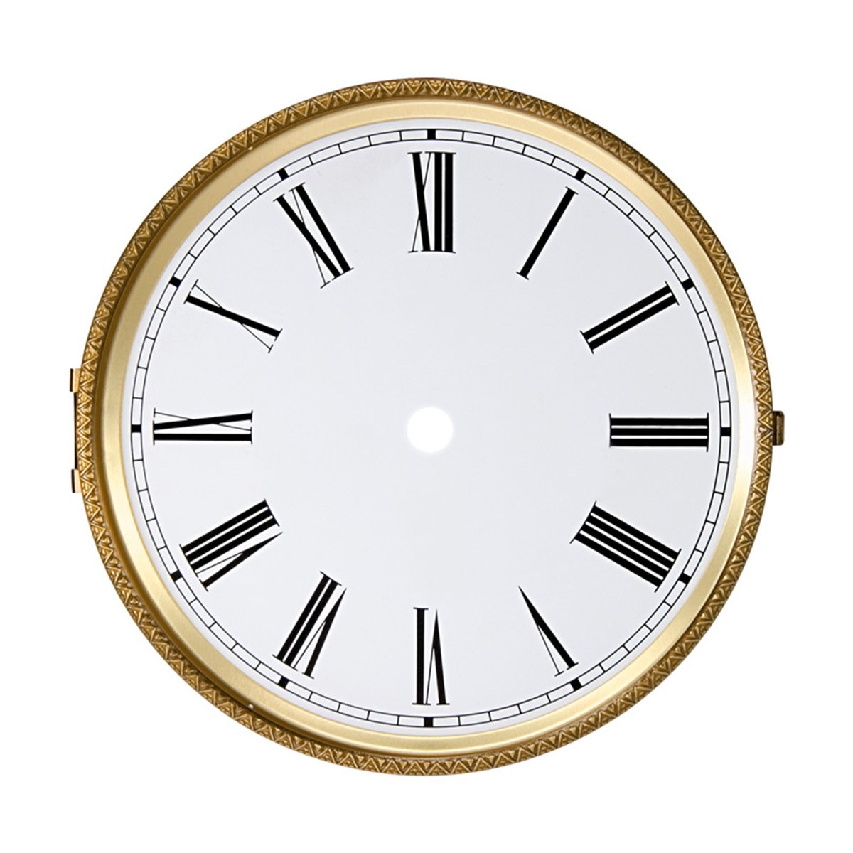 Lunette Romeinse cijfers Ø 160 mm