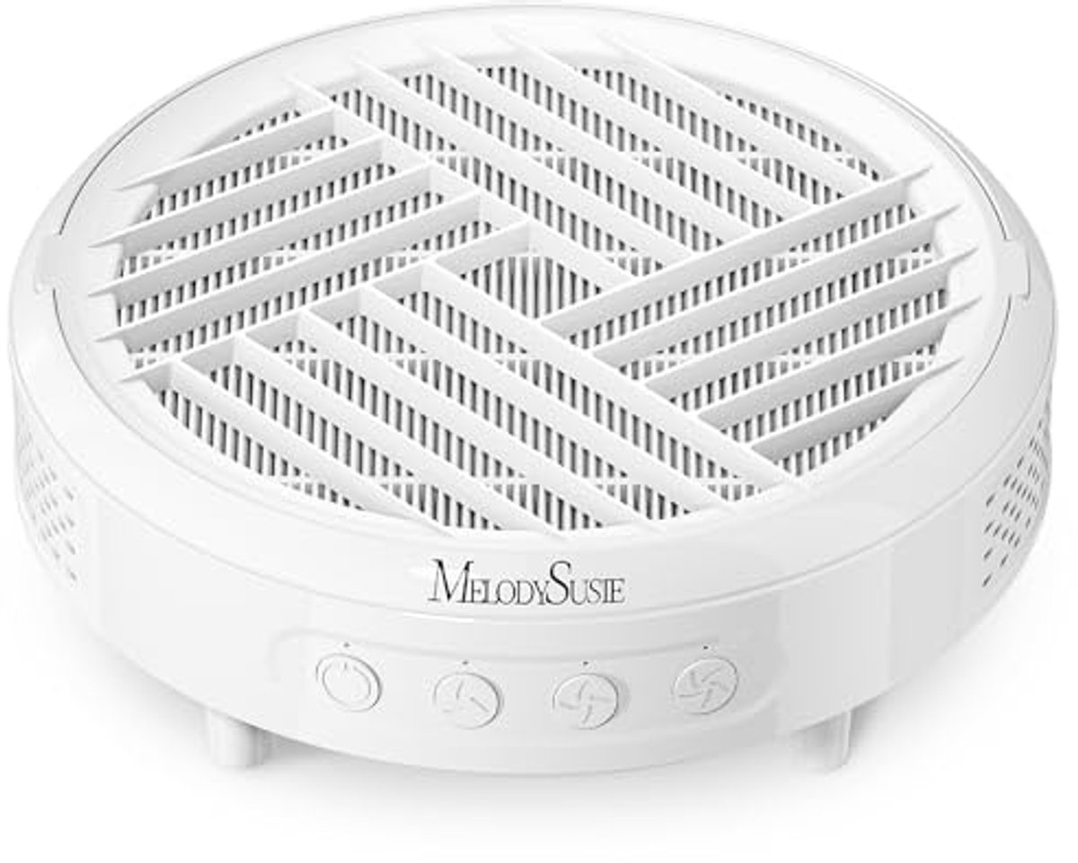 Compacte vacuümventilator stofafscheider voor manicure en pedicure
