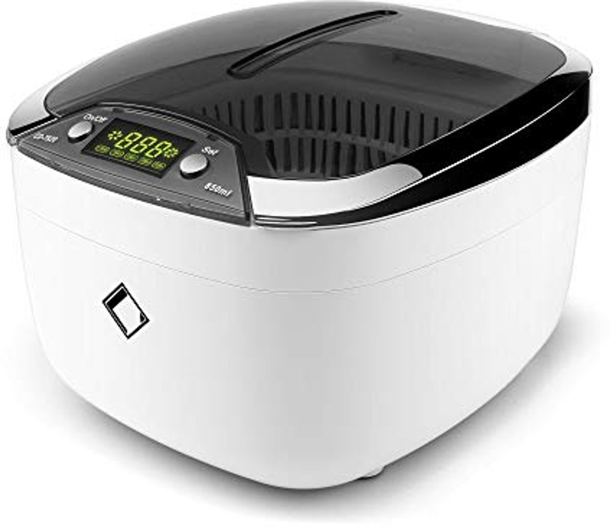 Ultrasoonreiniger 850ml voor brillen, sieraden en meer met LED verlichting