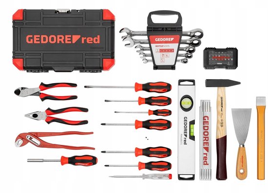 GEDORE RED gereedschapswagen Mechanic met 6 laden 910x628x418mm - rood (R20150006