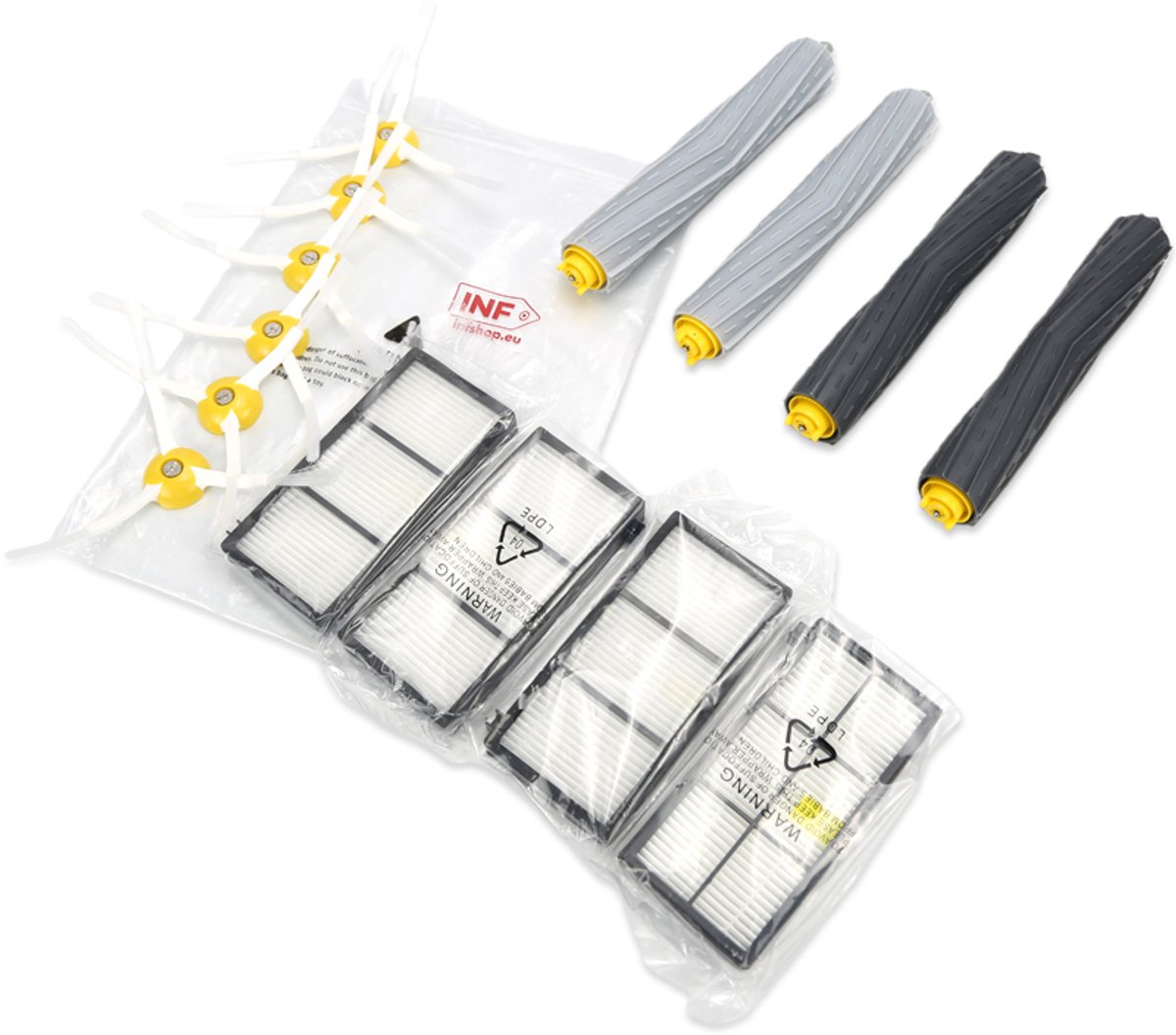 Roomba 800/900 accessoireset met borstels en HEPA-filters thumbnail 7