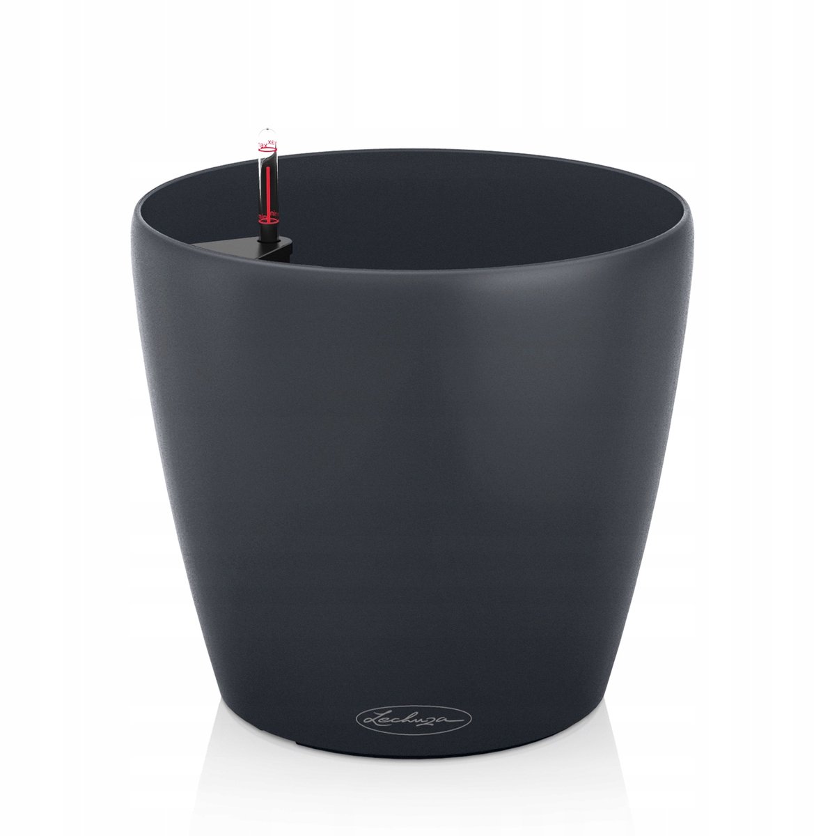 Lechuza Classico Color 35 plantenbak - Mat grijs, 34,5 cm