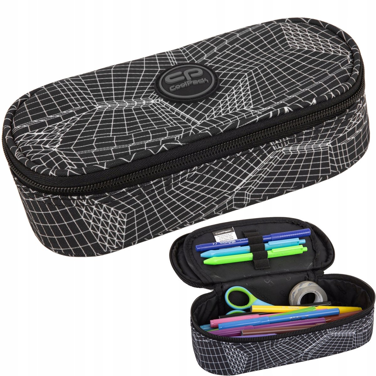 CoolPack Tuba Penenhouder Render 3D Jongens Zwart