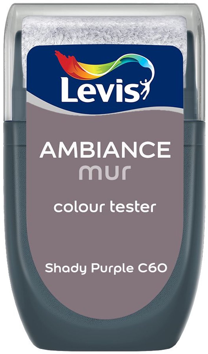 Levis - Muurverf Kleurtester Mat Mix - Shady Purple C60 - 30 ML
