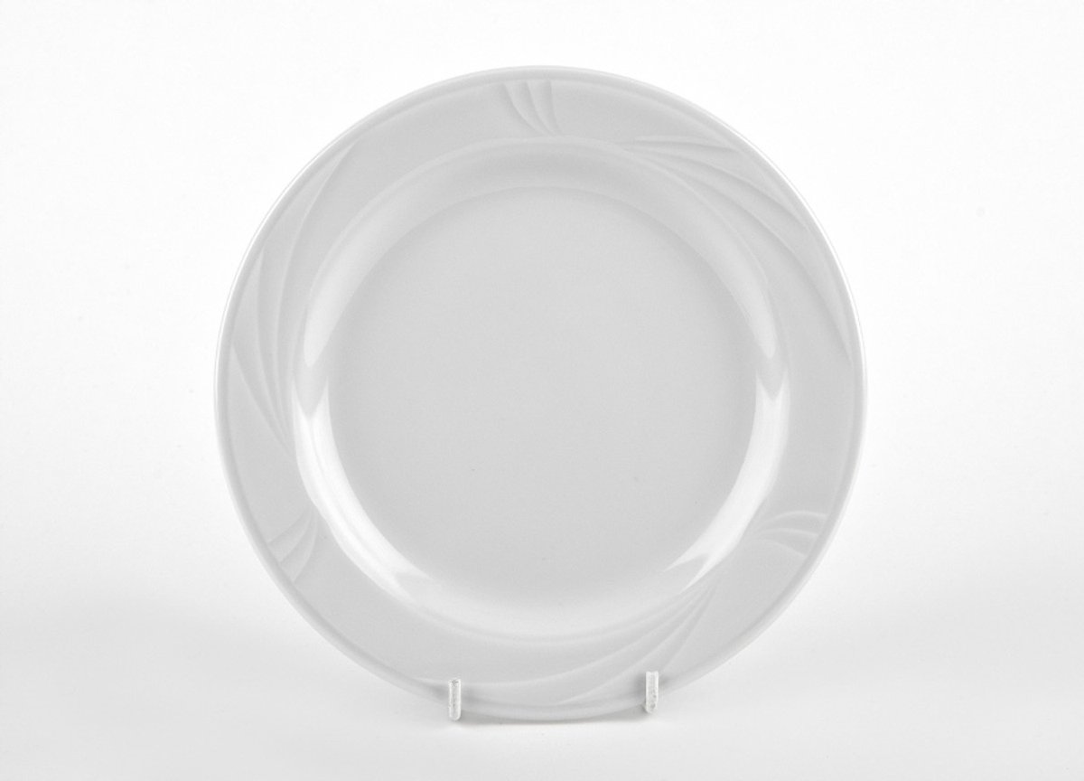 Lubiana Arcadia 2 Plat Bord 21 cm Wit Porselein