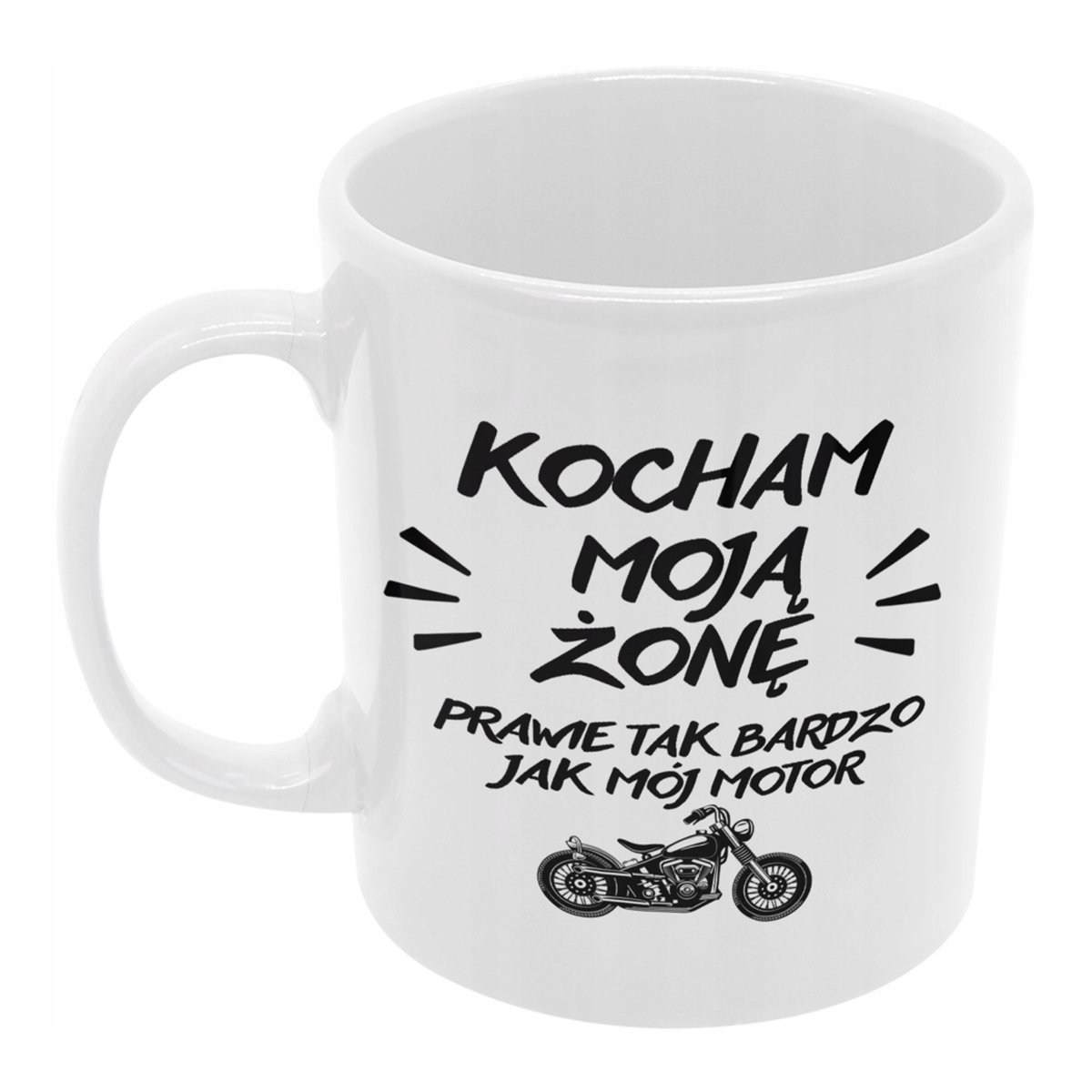 Koffiemok met motorprint - Origineel cadeau voor hem