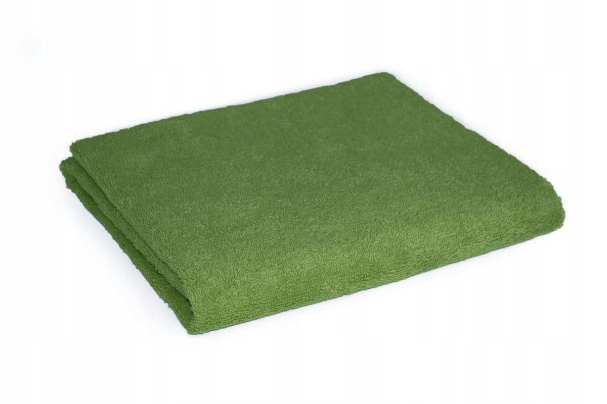 Luxe Katoenen Douchehanddoek 70x140cm - 500g/m2 - Groen