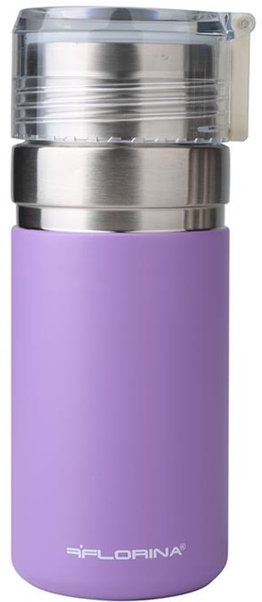Florina Lungo Thermosbeker Violet 500 ml - Houdt Drankjes Warm