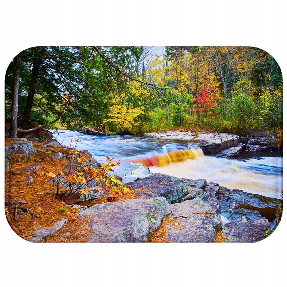 Zachte Antislip Badmat 60x40 cm - Stijlvol en Sneldrogend