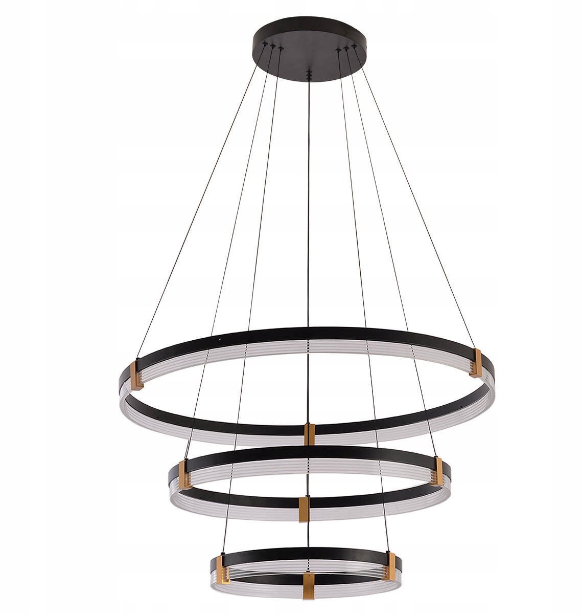 Plum 3 LED Hanglamp Zwart CCT - Elegant & Modern