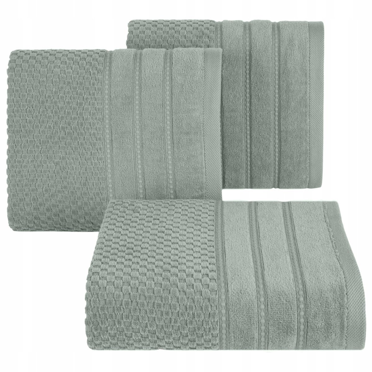 Luxe Katoenen Badhanddoek 70x140 cm, 500 g/m², Mintgroen