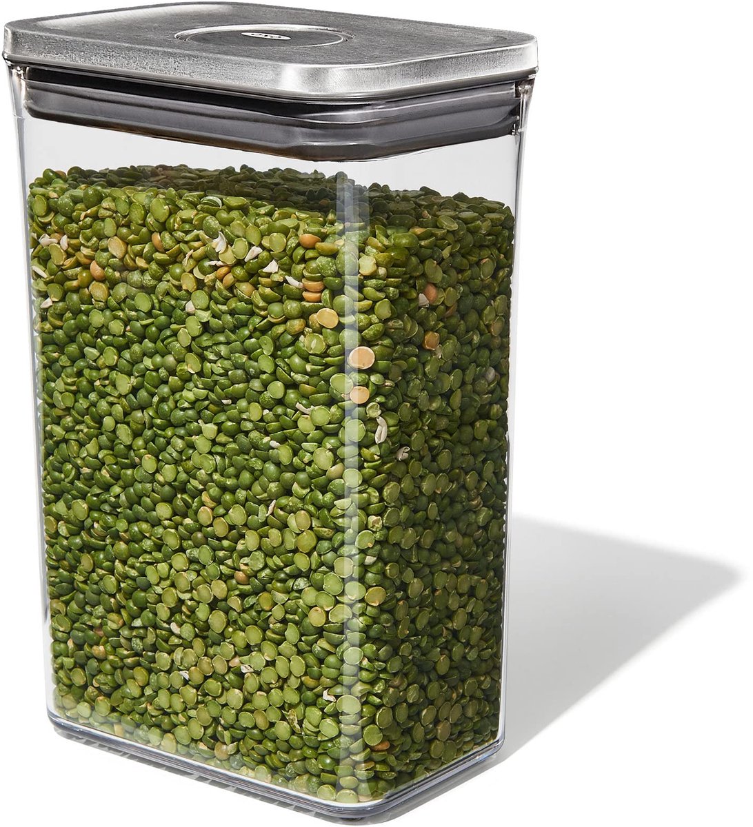 Unyqoos® Rechthoekige stapelbare voorraadcontainer van 2,6 liter voor voedselopslag
