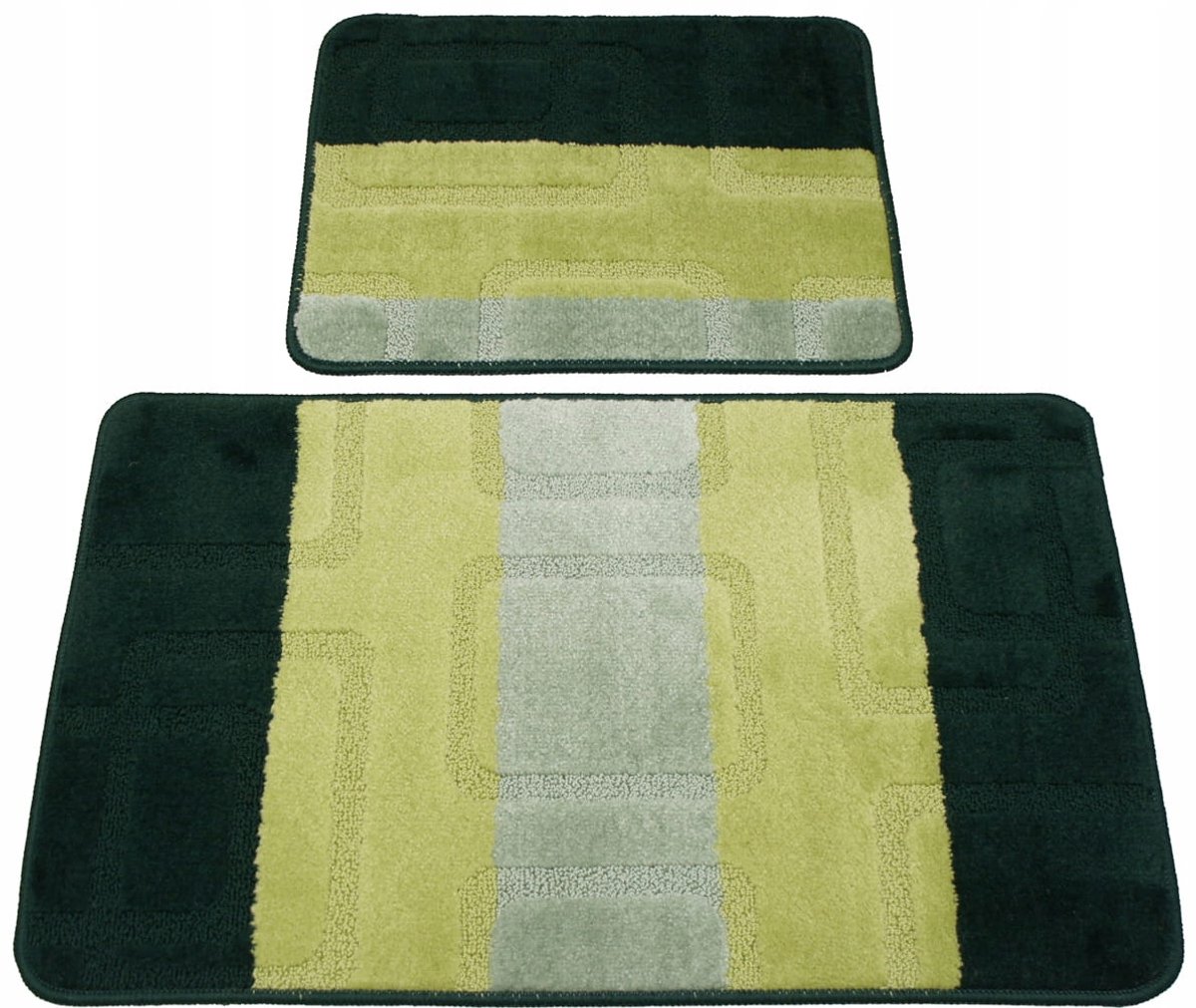 Zachte Antislip Badkamermattenset - 2 Stuks