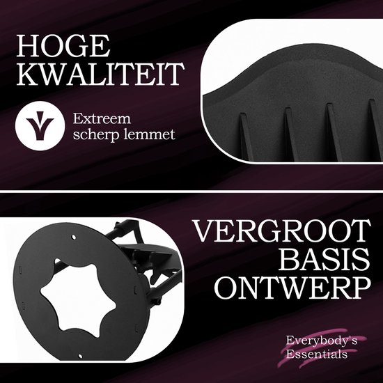 Everybody's Essentials Houtklover Set - Robuuste Houtklover van Gehard Staal - Compleet met Krachtige Hamer & Veiligheidshandschoenen - Eenvoudig & Veilig Hout Splijten voor Open Haard, Kampvuur & BBQ van Merkloos	 — afbeelding 2