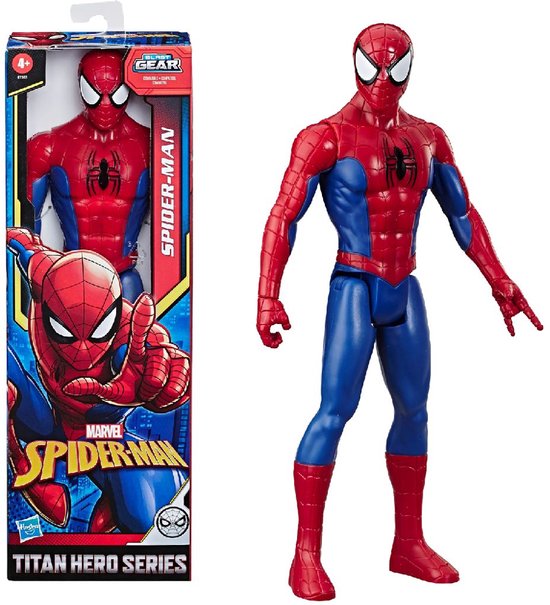 Marvel Avengers Titan Hero – Speelfiguur (30cm) – Spider-Man