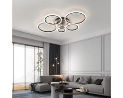 Dimbare plafondlamp met ventilator, compatibel met spraakbesturing en slimme assistenten